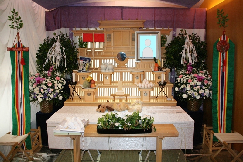 神式葬 祭壇 例